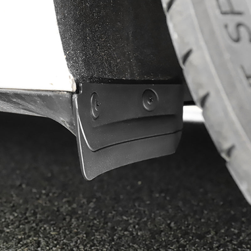 Skvettlapper foran og foran bakhjul 4 stk for Model 3 (2018-08.2023)