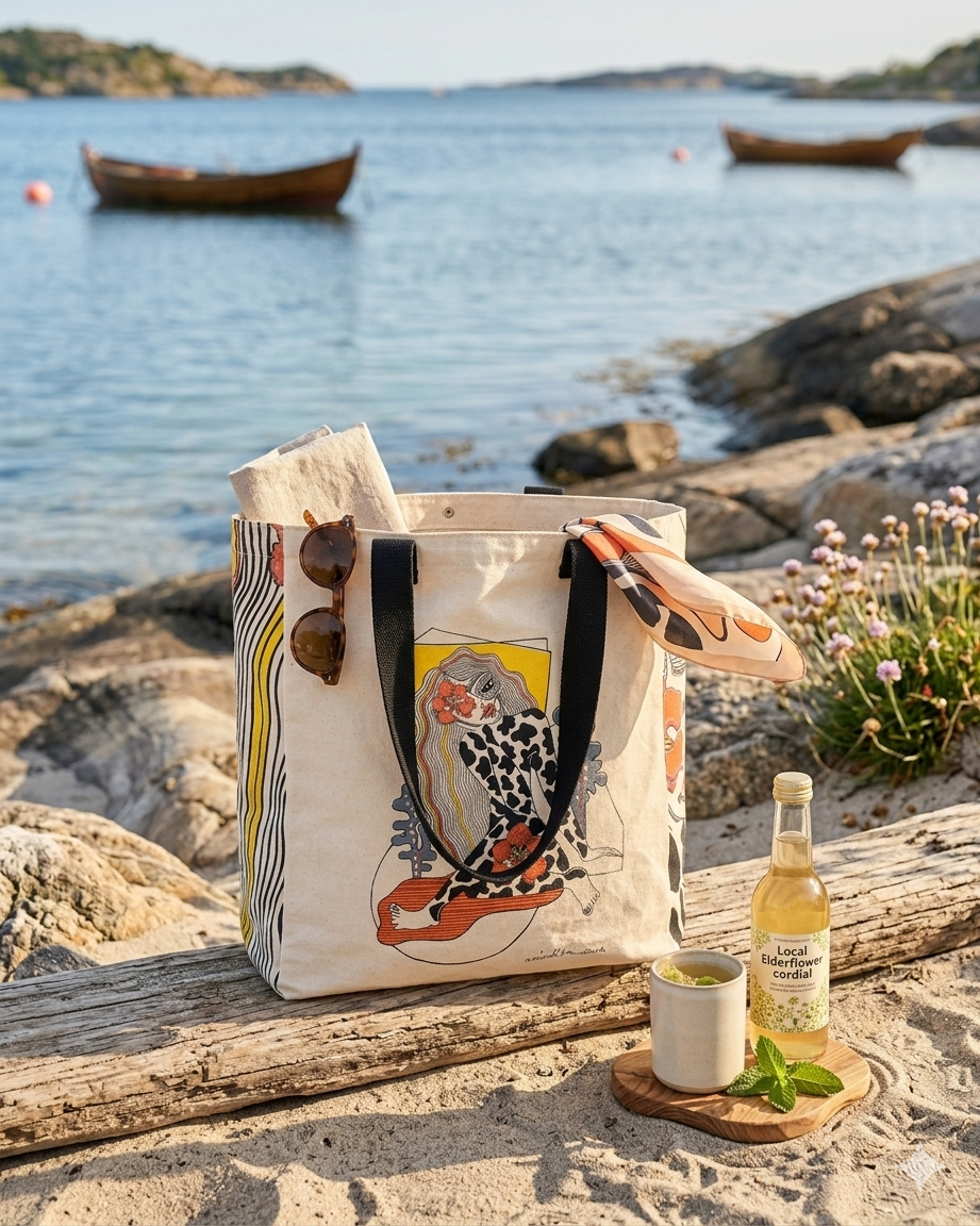Anindita Artist Edition Tote Bag | Recycled Cotton Canvas
