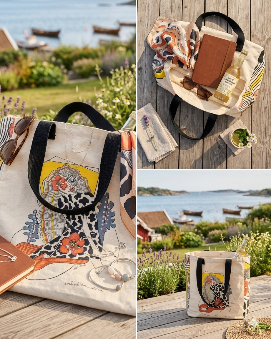Anindita Artist Edition Tote Bag | Recycled Cotton Canvas