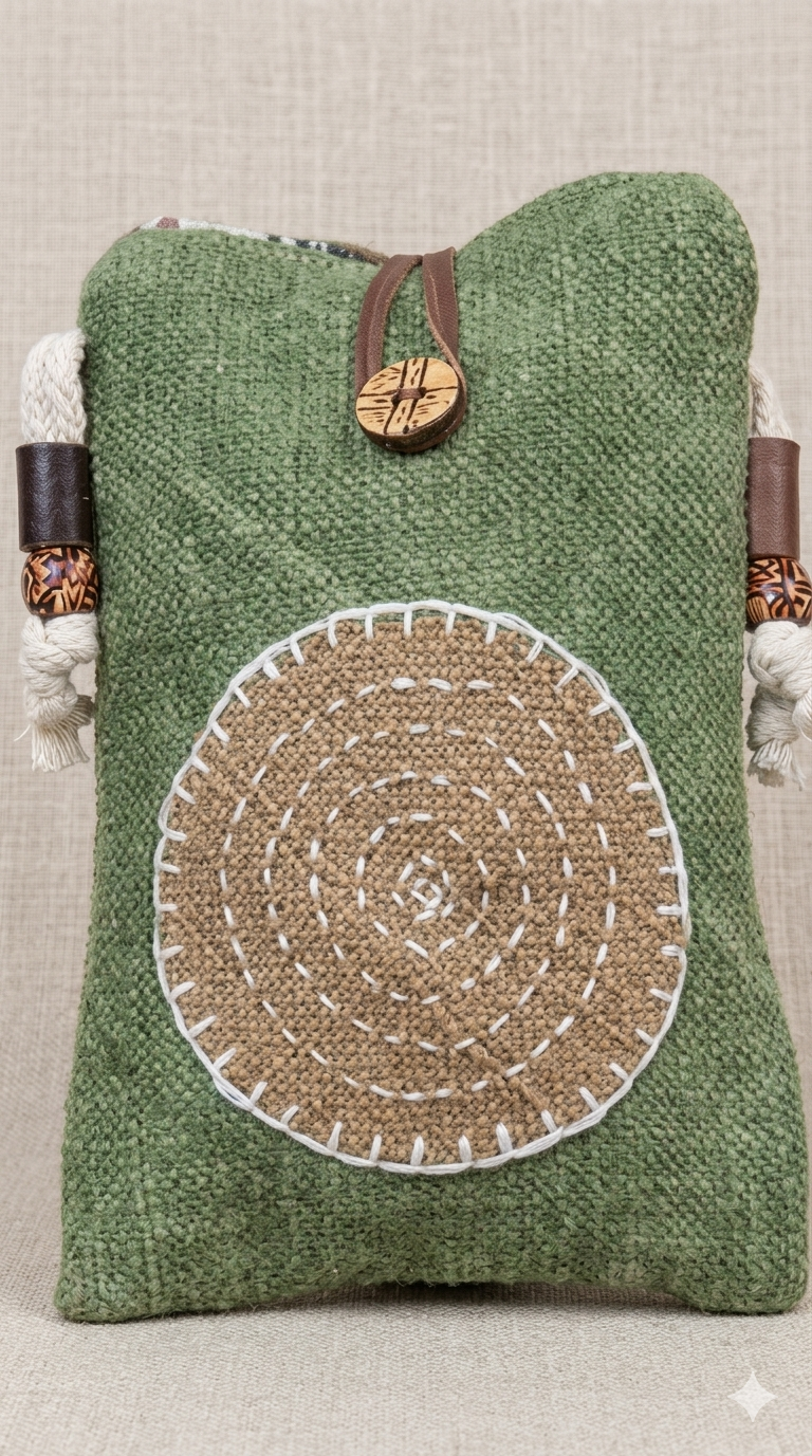 Kalaa | Upcycled Mobile Sling | Handmade by Women Artisans