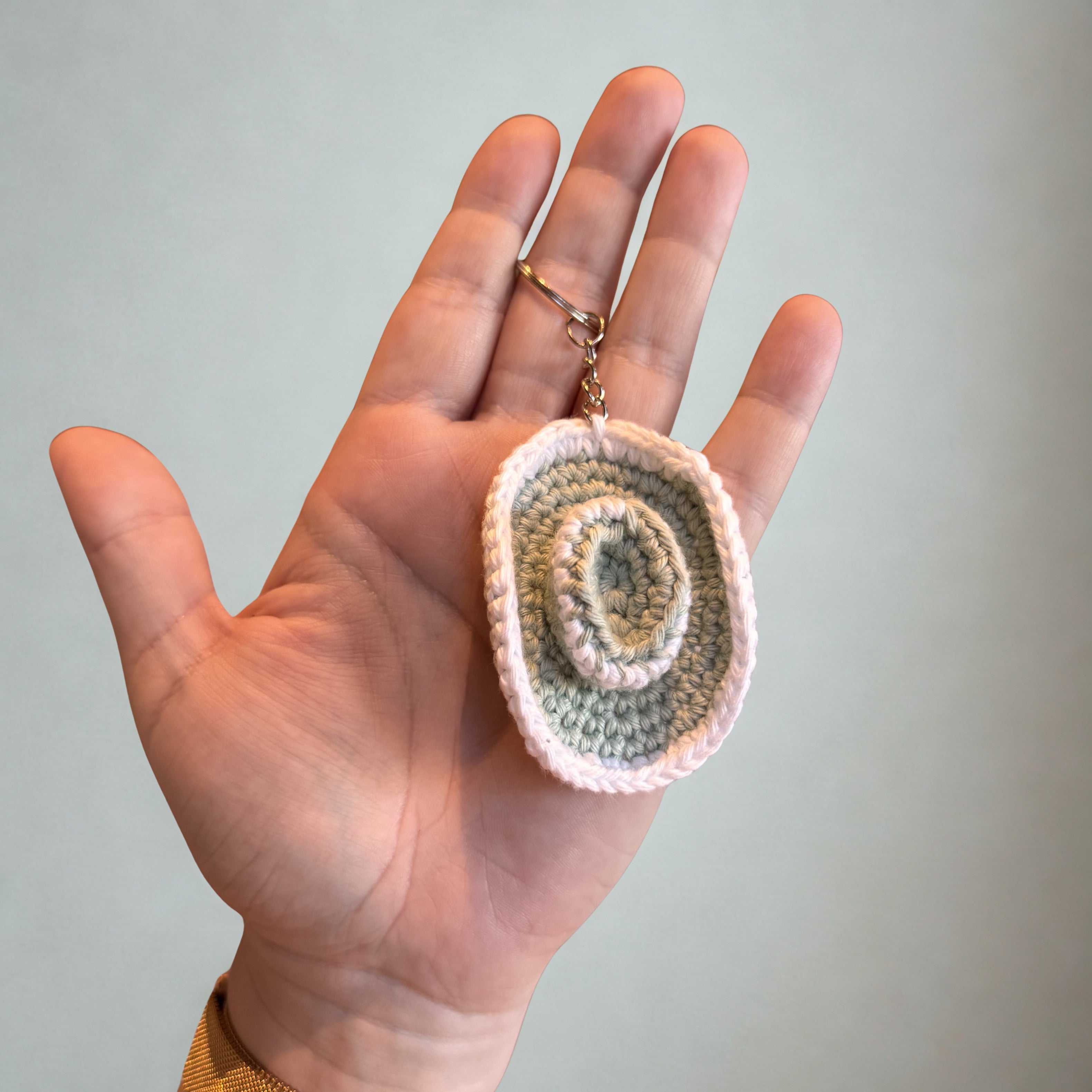 Cowboyhatt nøkkelring/charm