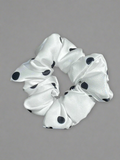 Polka Dot Hair Scrunchie