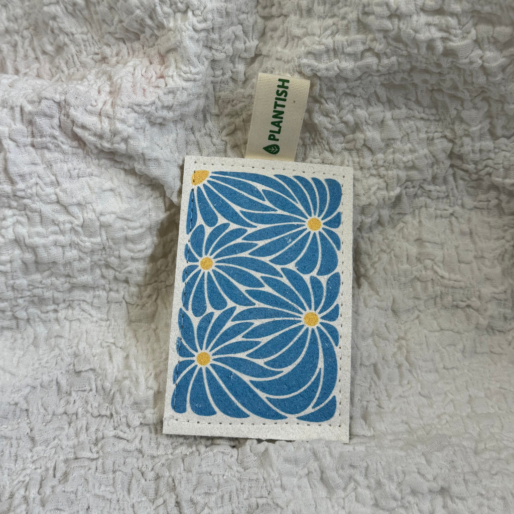 Blue Daisy - NEW Eco Sponge