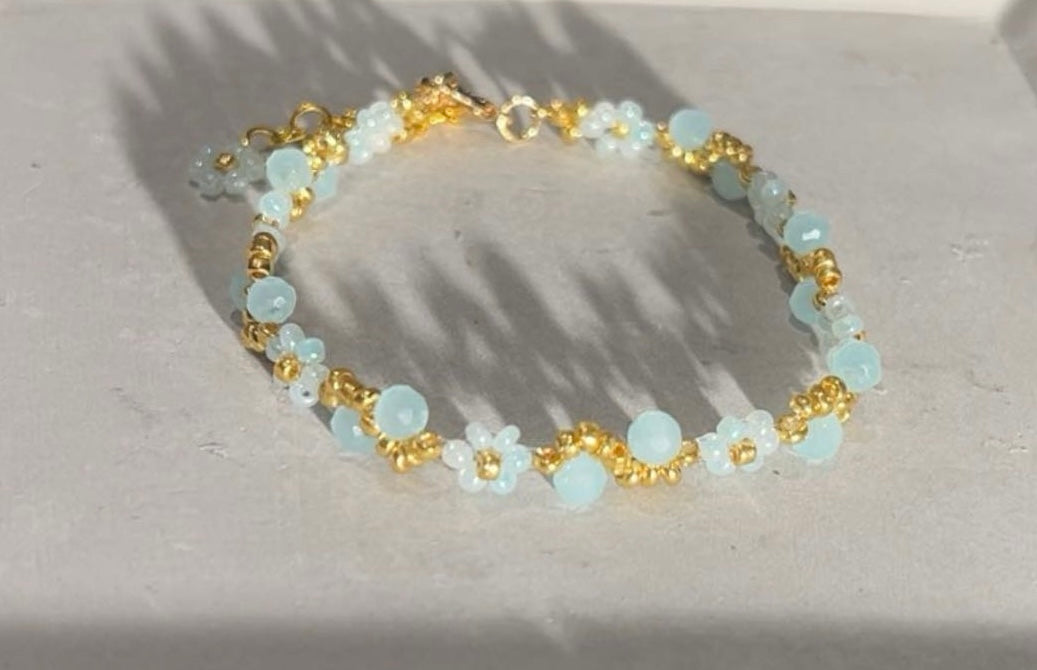 Himmelblå Eleganse Armbånd