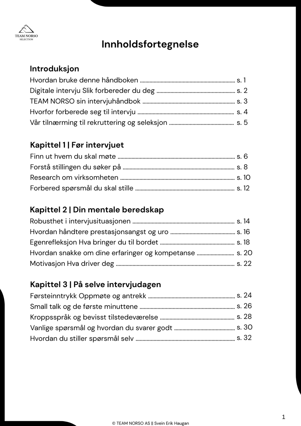 Intervjuhåndboka | Mestre jobbintervjuet