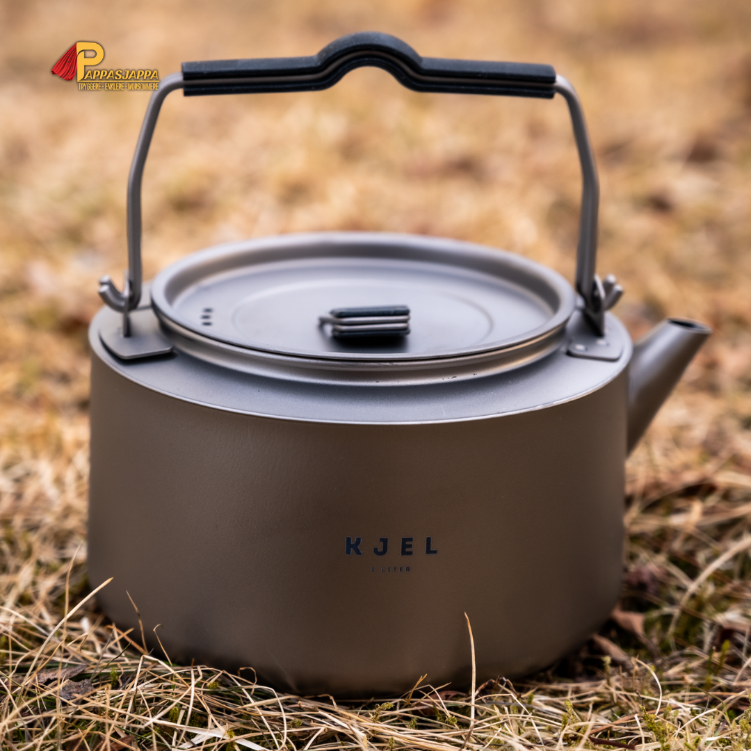 "KJEL" | 209g | Kjele i titan || 1 liter