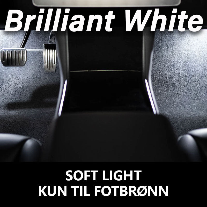 Lys til fotbrønn - 2 stk