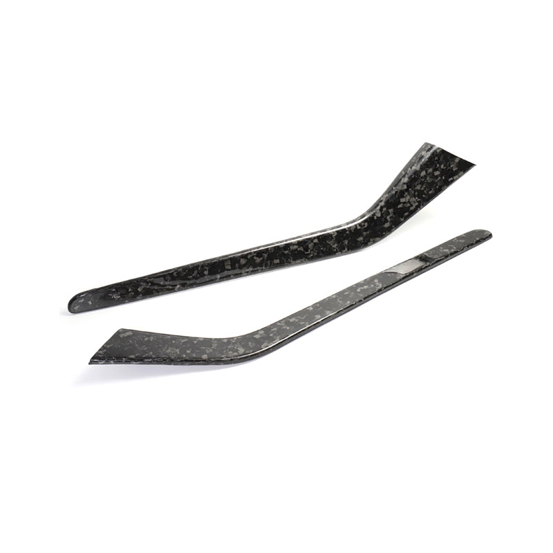 Ekte karbonfiber - Deksler til midtkonsoll sider for Model 3 2020-2023/Model Y 2021-2024