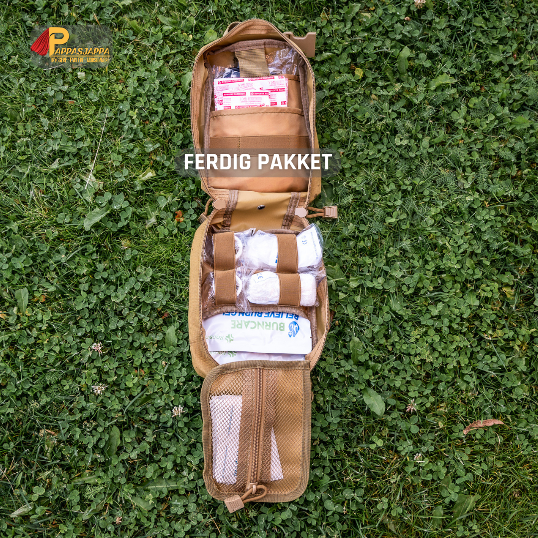 BAG MEDPACK | Med innhold | Førstehjelp