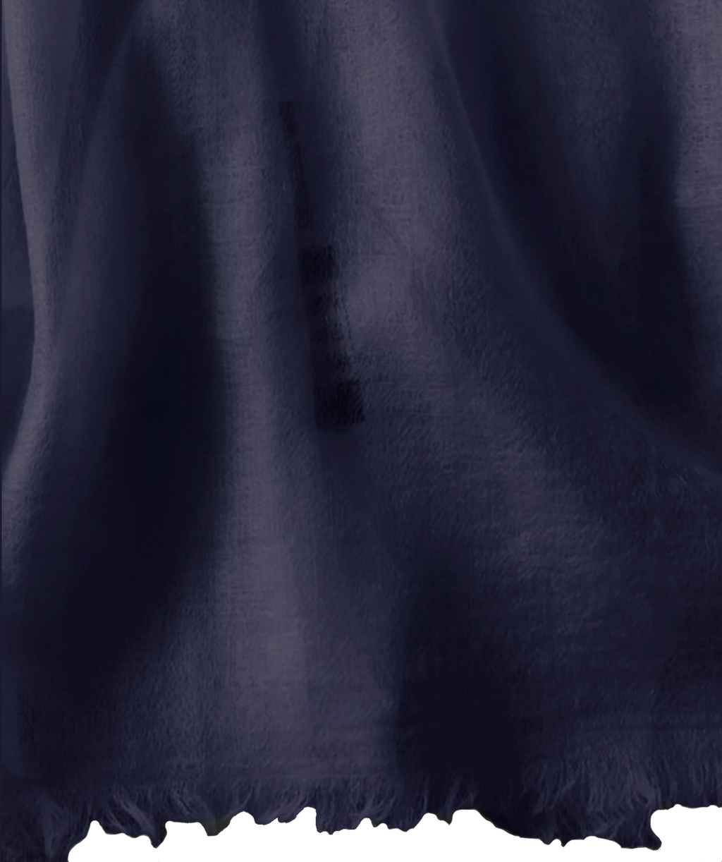 Resort wear shawl 100% Cashmere pearl grey