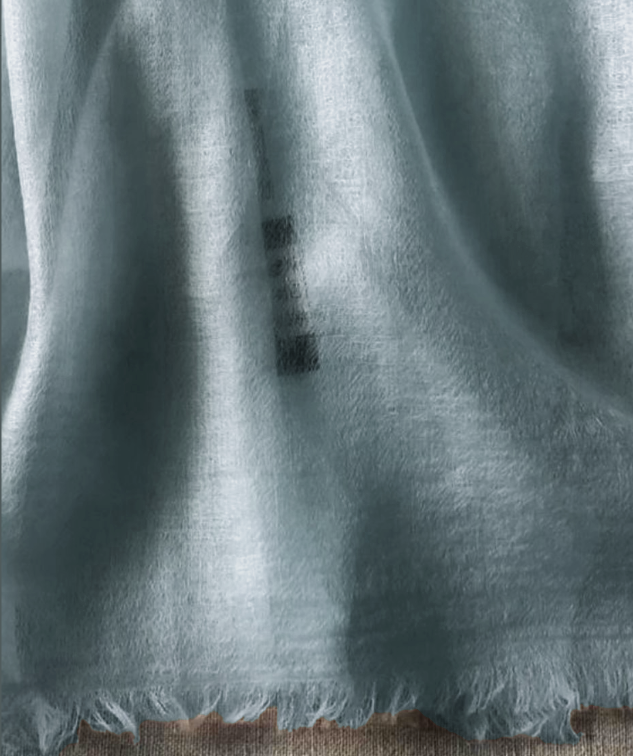 Resort wear shawl 100% Cashmere black