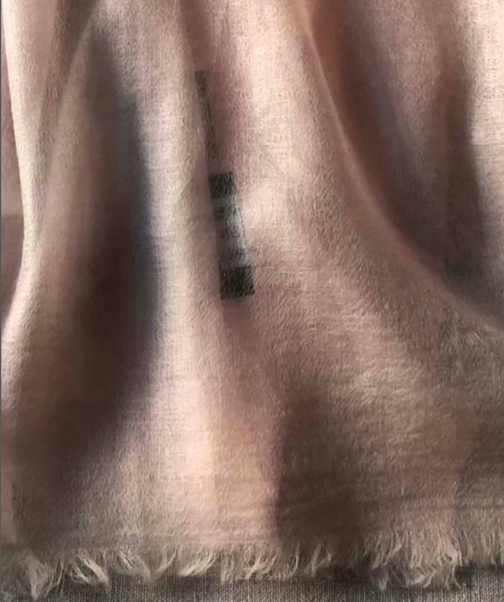 Resort wear shawl 100% Cashmere black