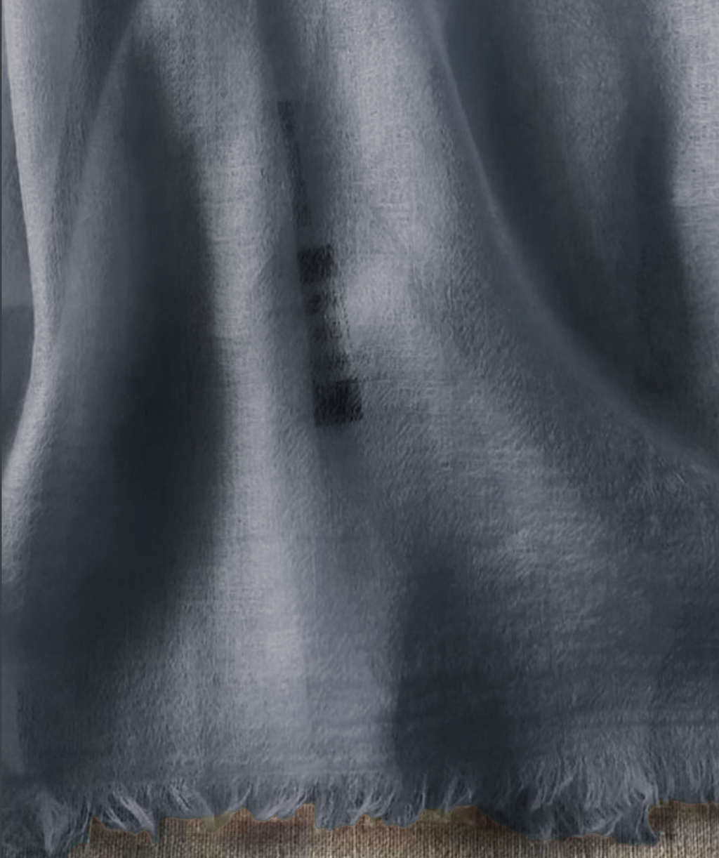 Resort wear shawl 100% Cashmere black