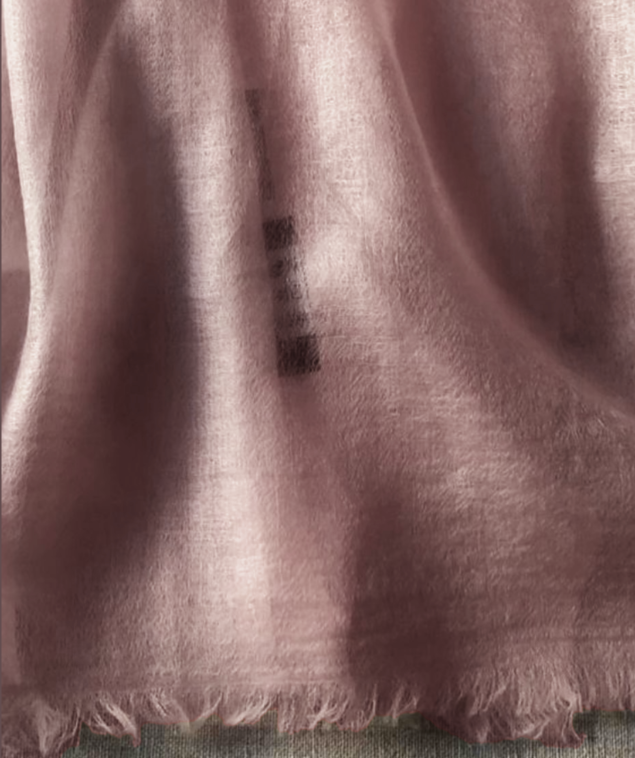 Resort wear shawl 100% Cashmere black