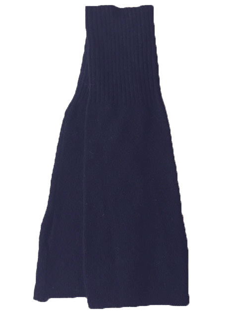 Cashmere hand warmer gloves black