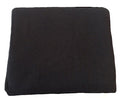 Cashmere shawl with ribbed edge