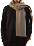 The Havana scarf 2 ply camel