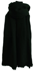 Havana scarf 1 ply black