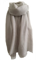 Havana scarf 1 ply light grey