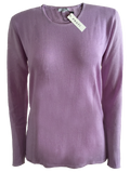 Cashmere Silk crew neck sweater lilac