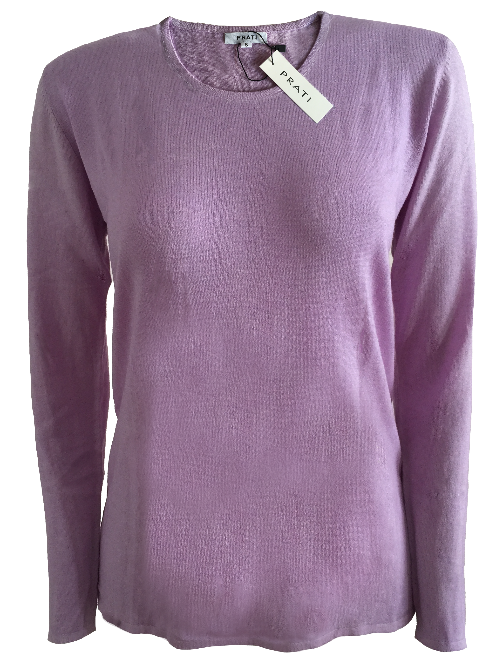 Cashmere Silk crew neck sweater lilac