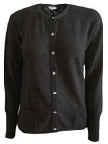 Cashmere cardigan black