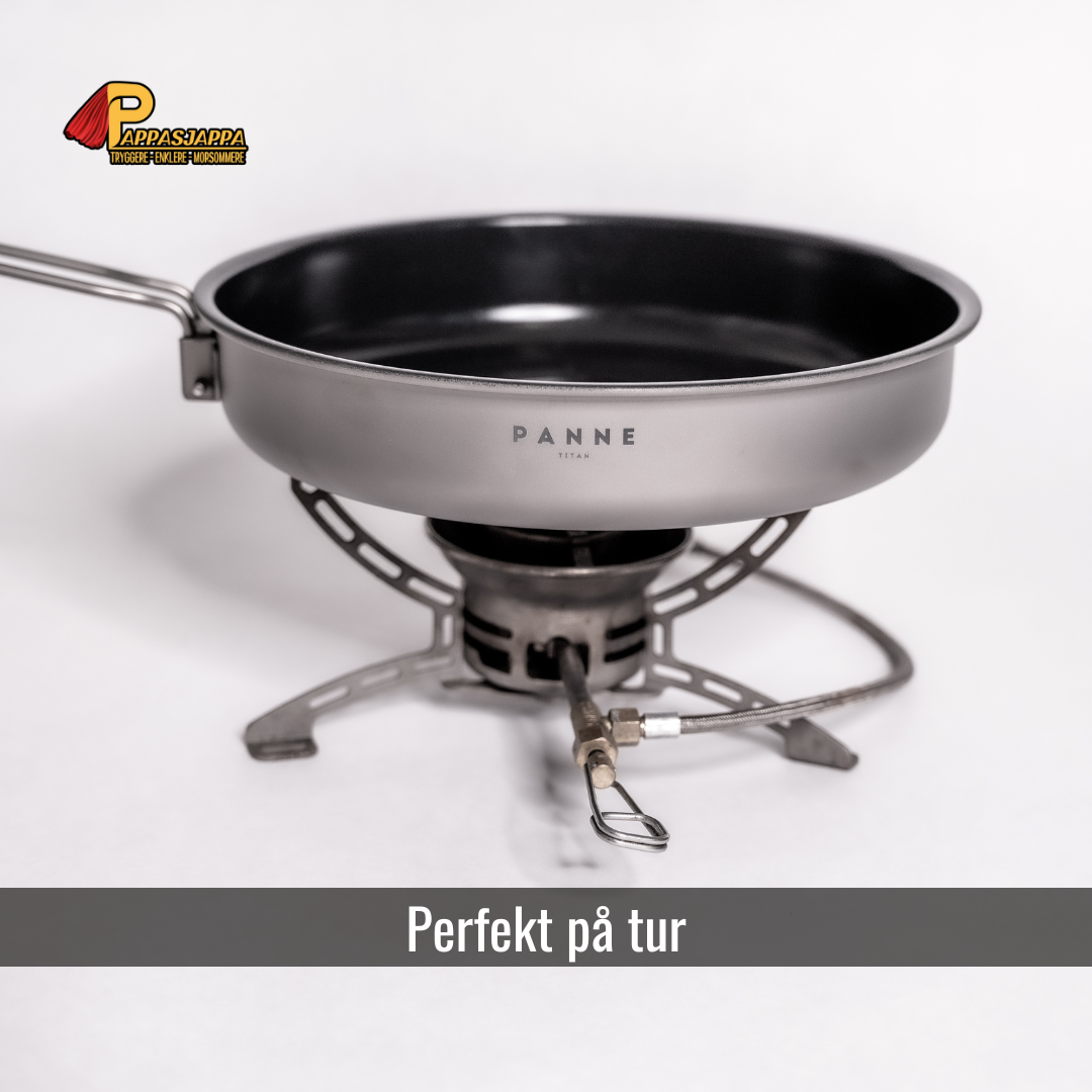 "PANNE" | 250g | Stekepanne i titan || Non-slip