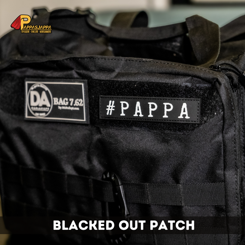 Navnestripe #PAPPA patch