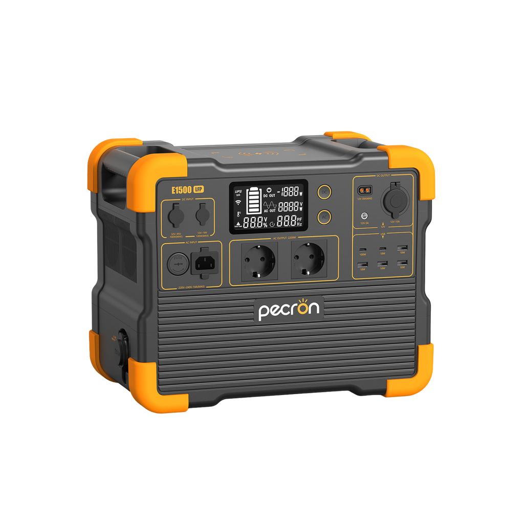 Pecron E1500LFP – Kraftig og smart strømstasjon for hytte, camping og backup
