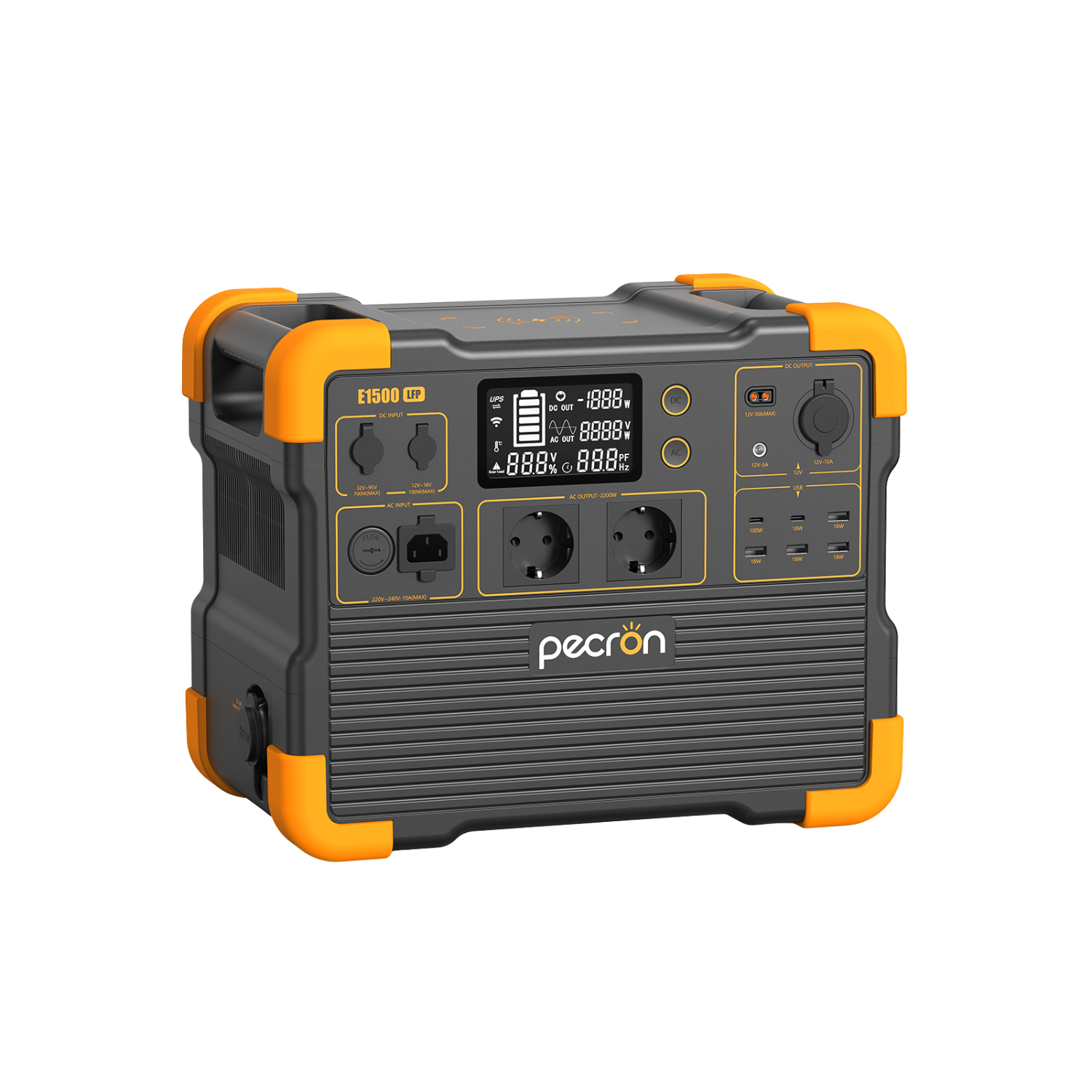 Pecron E1500LFP – Kraftig og smart strømstasjon for hytte, camping og backup