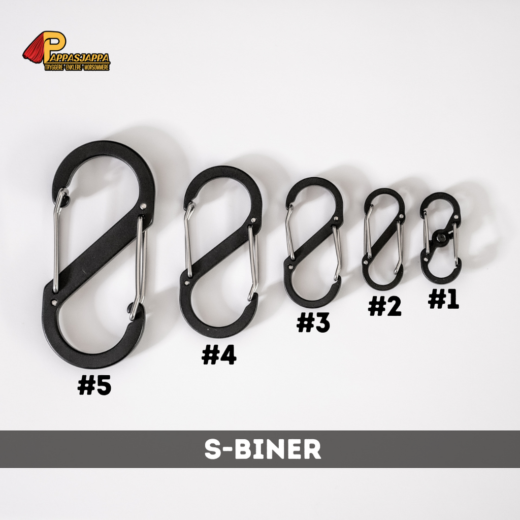 S-BINER | Metall | 3pk