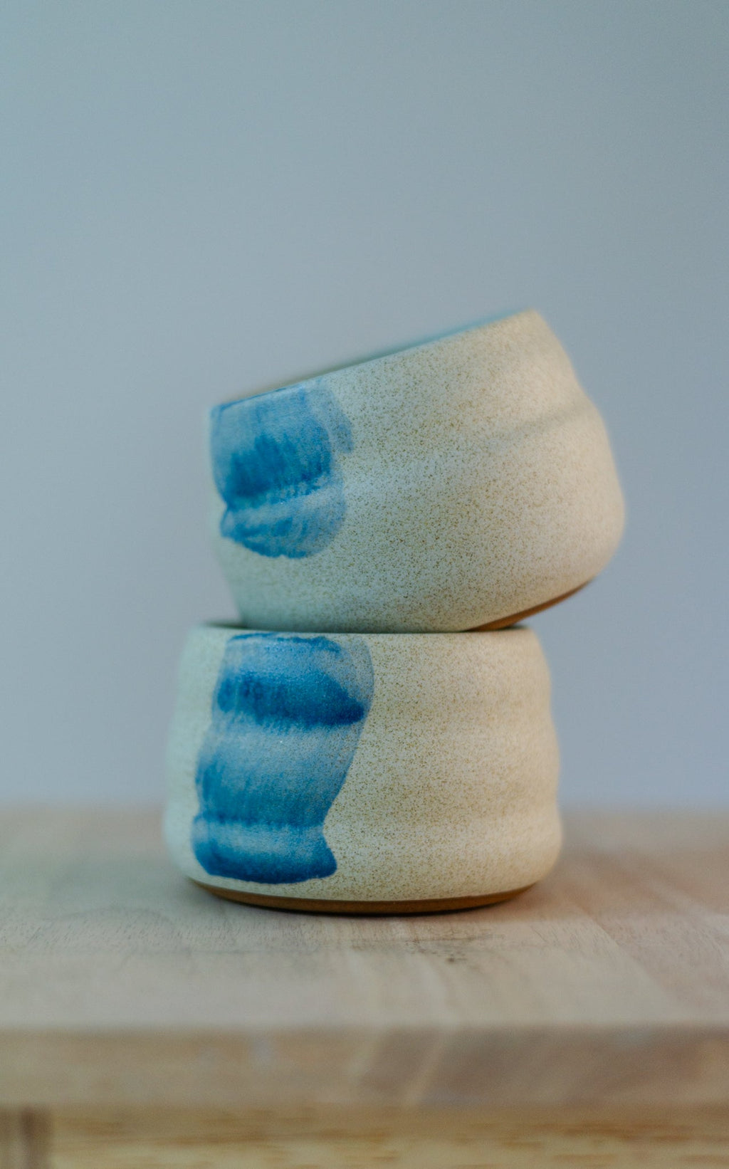 Handcrafted Wavy Ceramic Bowl | H-8 cm, W-10.5 cm – Food Safe