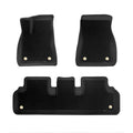 SUPERTILBUD! 3D/XPE+Carpet matter foran og bak for Model 3 2018-2024+
