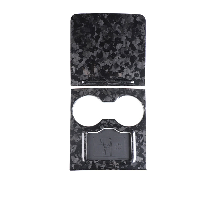 Ekte karbonfiber - Deksler til midtkonsoll for Model 3 2020-2023/Model Y 2021-2024