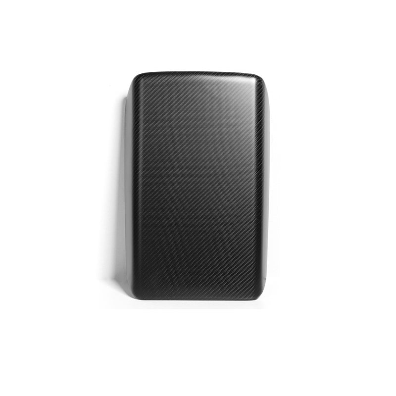 Ekte karbonfiber - Deksel til armlenet foran for Model 3 2020-2023/Model Y 2021-2024