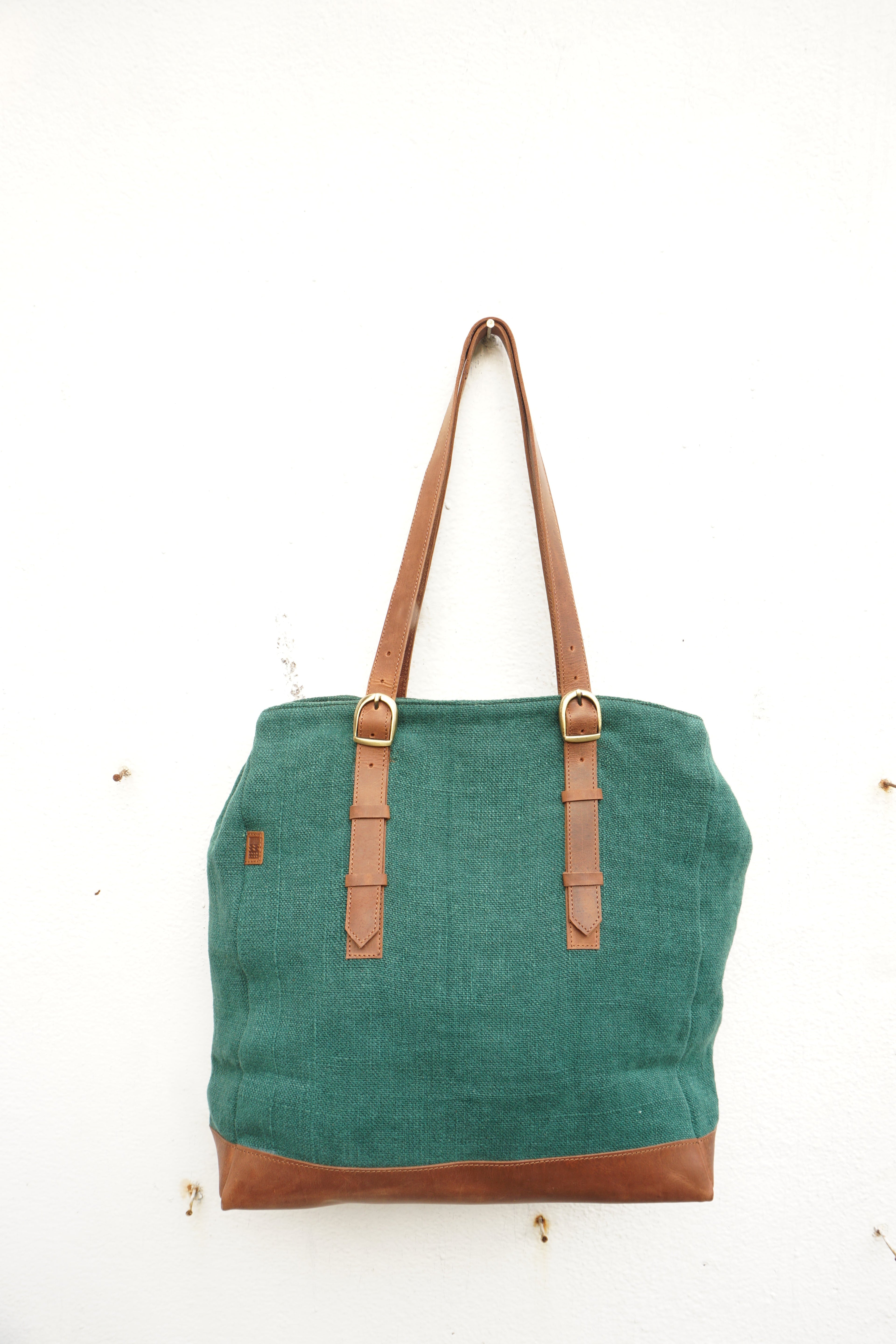 Kalaa Bass Tote | Handcrafted Jute Tote Bag | Sustainable Indian Artisan