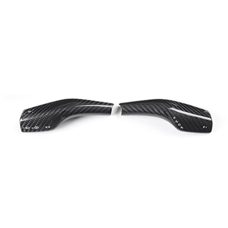 Ekte karbonfiber - Deksler til girvelger for Model 3 2018-2023/Model Y 2021-2024