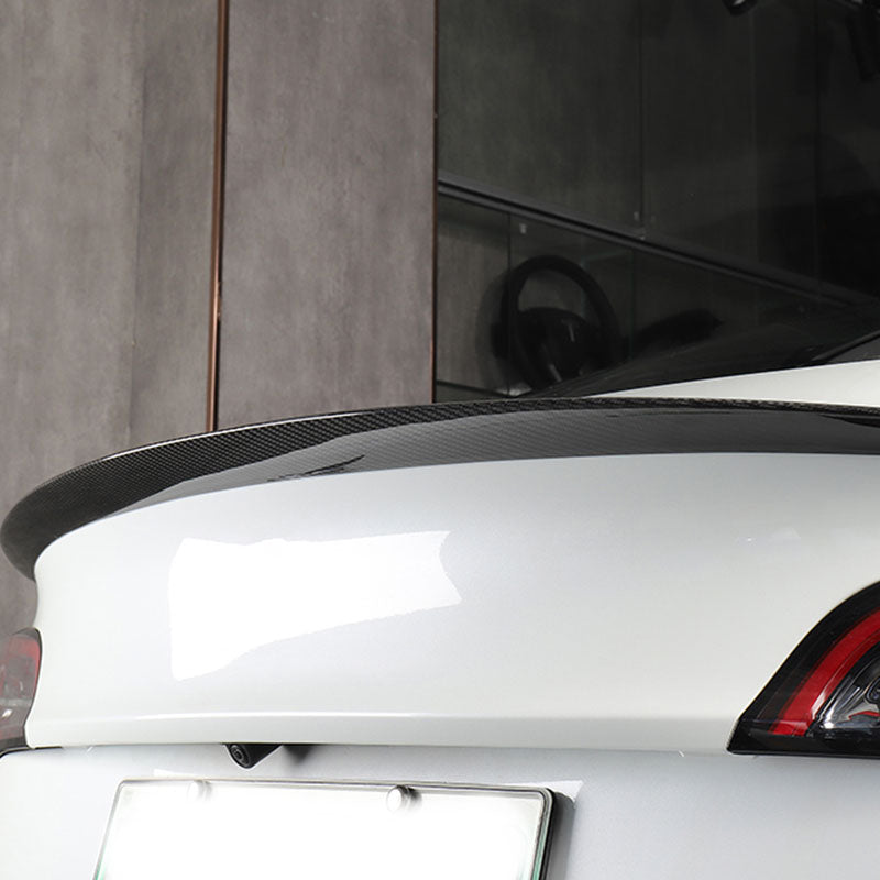 Ekte karbonfiber - OEM Spoiler for Model 3 (2018-08.2023)