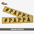 Navnestripe #PAPPA patch