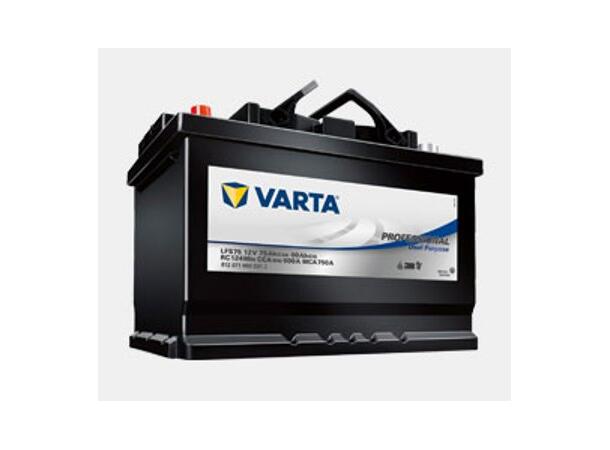 Varta Dual Purpose Fritidsbatteri - 12v 105Ah - 800CCA