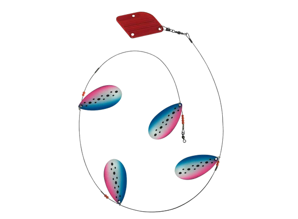 Tasmanian Devil Rainbow Trout Cow Bell - Markdrag - UV