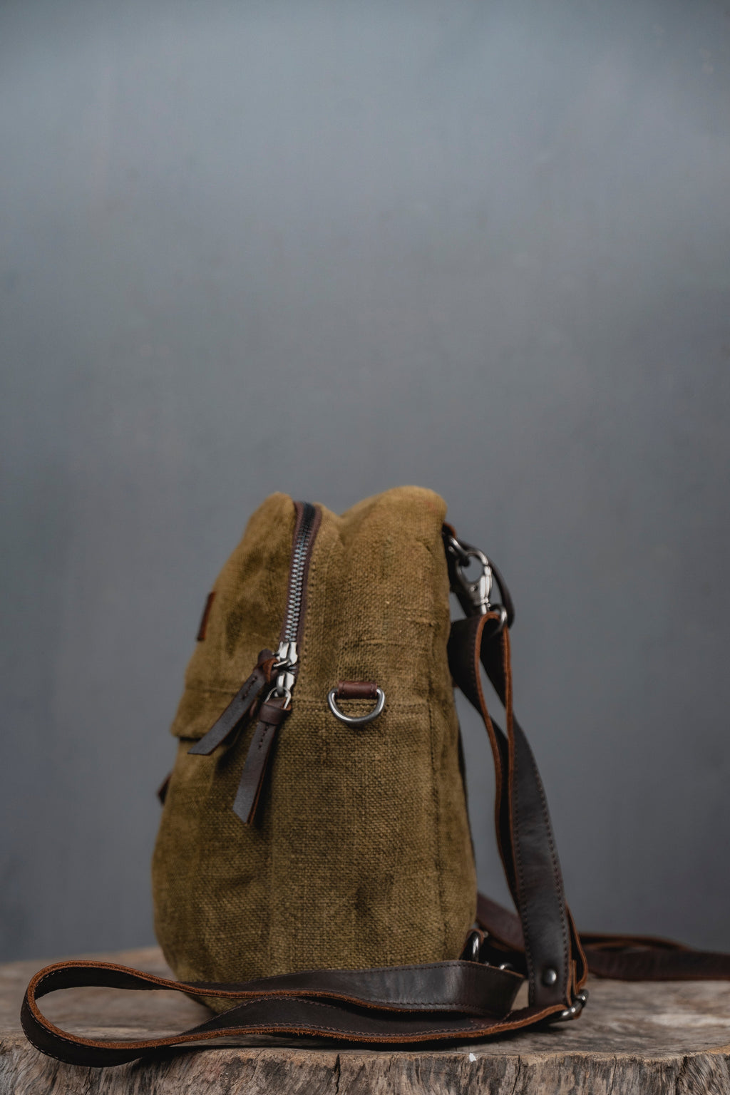 The Lil Sister Backpack | Sustainable 2-in-1 Jute Bag