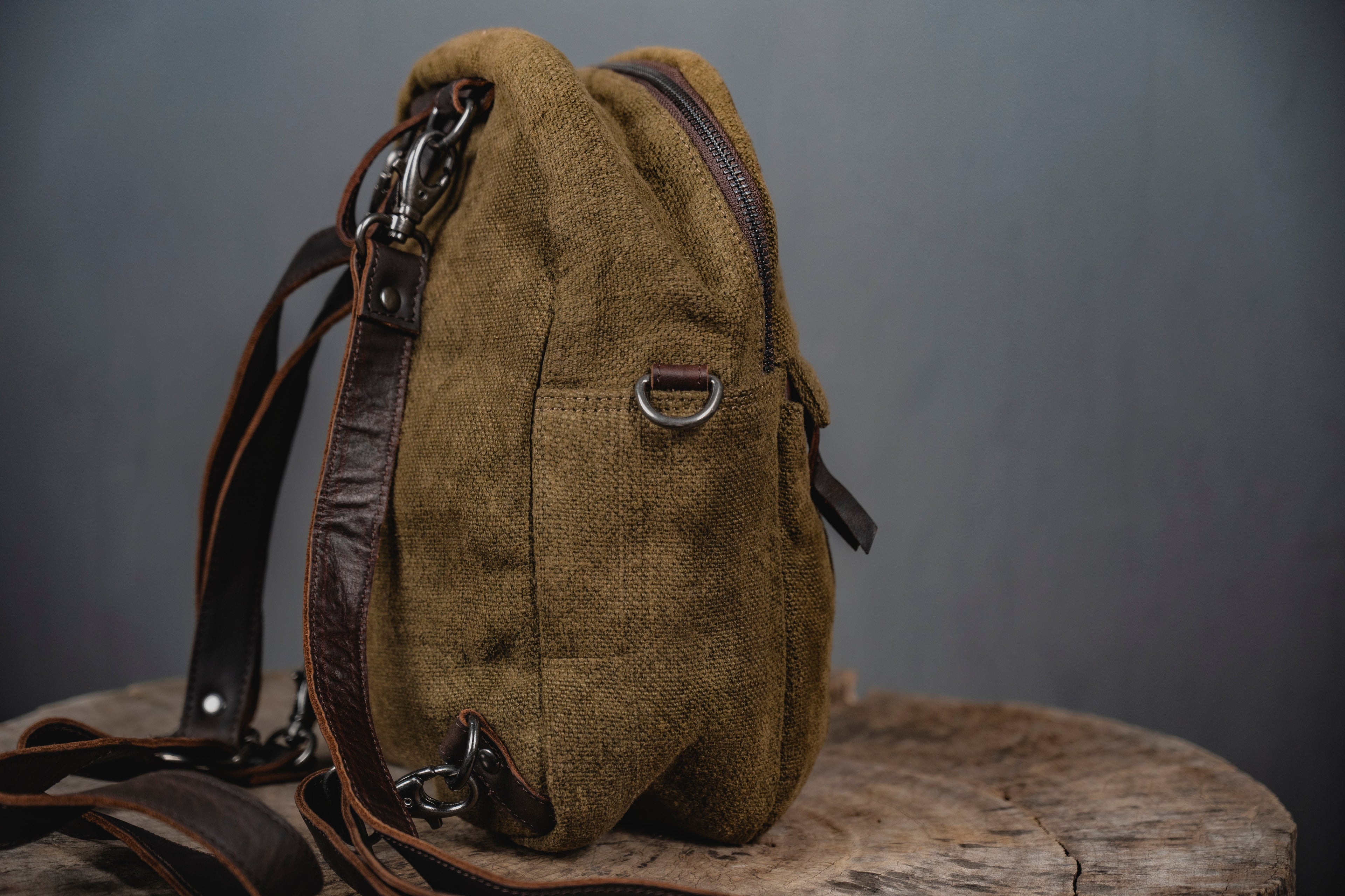 The Lil Sister Backpack | Sustainable 2-in-1 Jute Bag