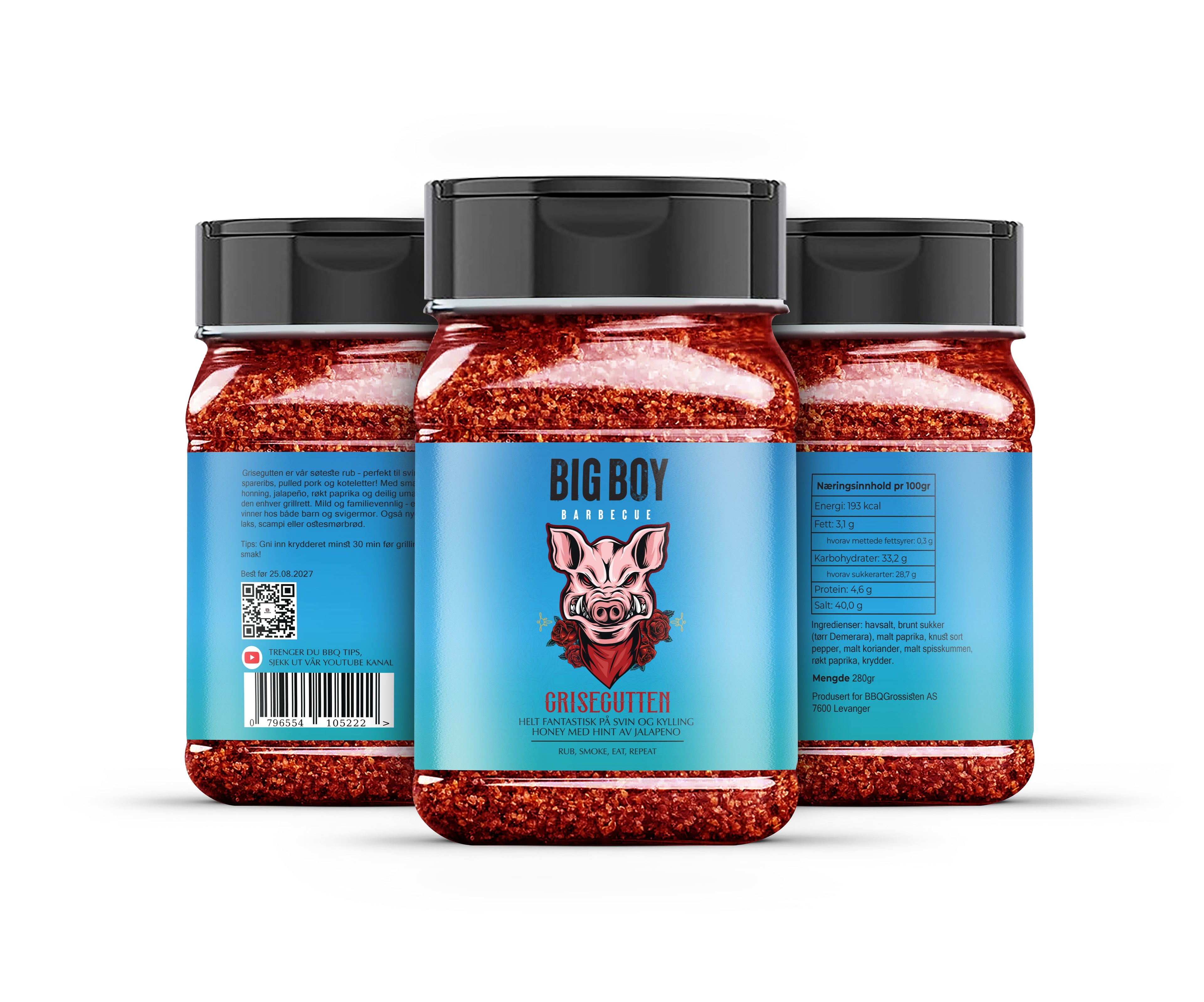 Big Boy BBQ Grisegutten 280gr