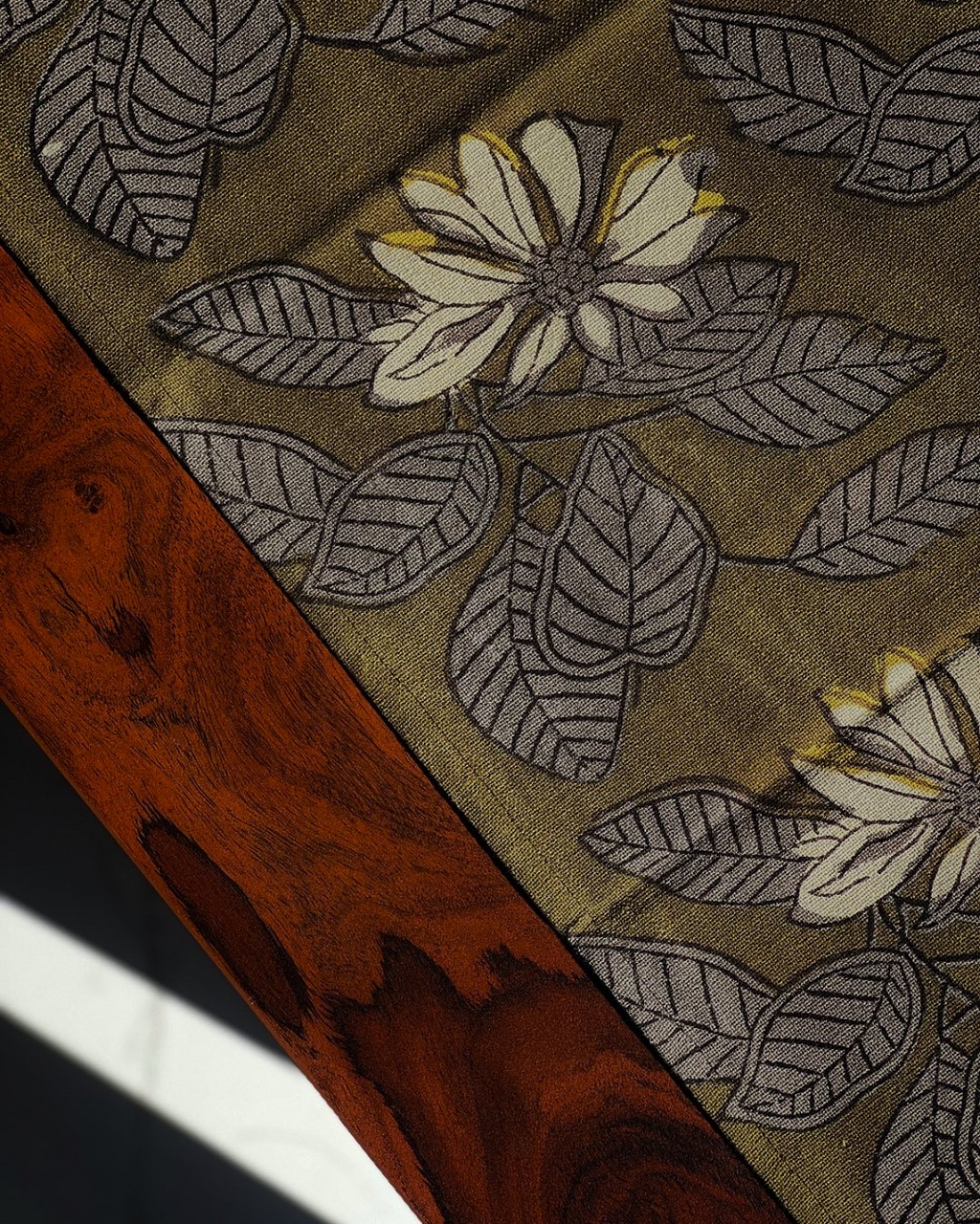 Pond of Corbett Table Runner | Hand Block Printed Cotton (33x214 cm)