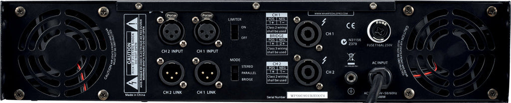 Wharfedale Pro CPD1600 forsterker