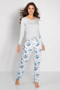 Elegant langermet pyjamassett