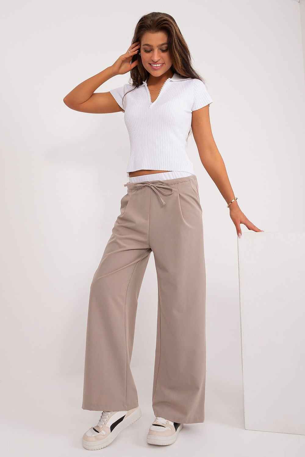 Elegant Palazzo-bukser fra Italy Moda