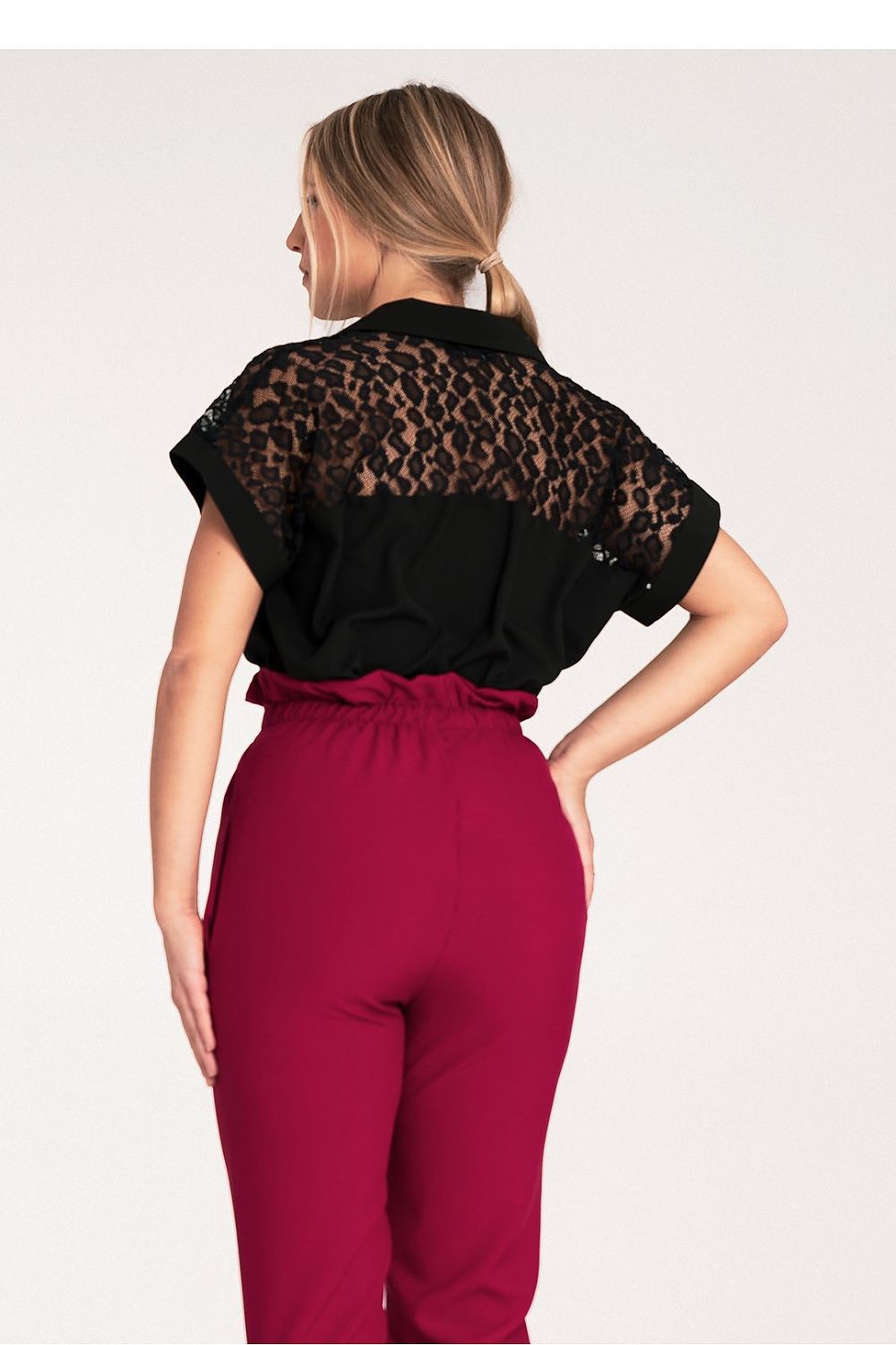 See-Through Short sleeve shirt Figl