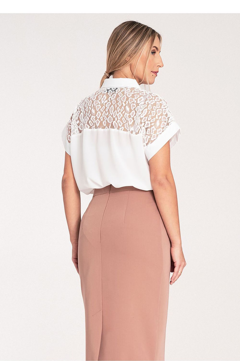 See-Through Short sleeve shirt Figl